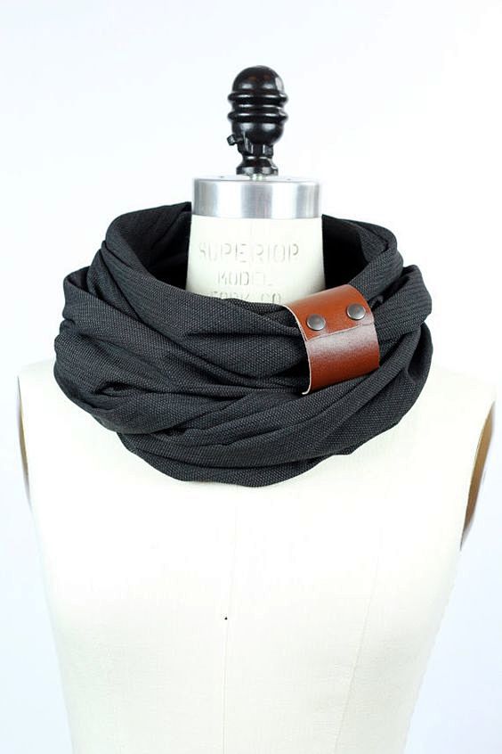 Dark charcoal circul...