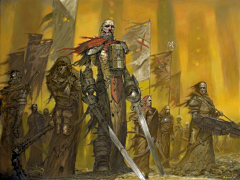 ryrttikl采集到adrian smith画师-暗黑幻想,奇怪的金属朋克