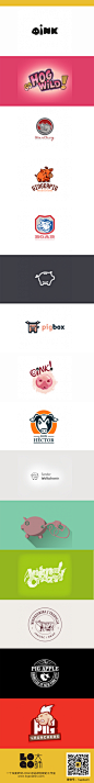 #猪##动物##logos设计##logo大师##优秀logo##logo设计欣赏#http://logodashi.com 