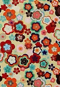 彼岸花。IPhone壁纸，平铺，碎花。