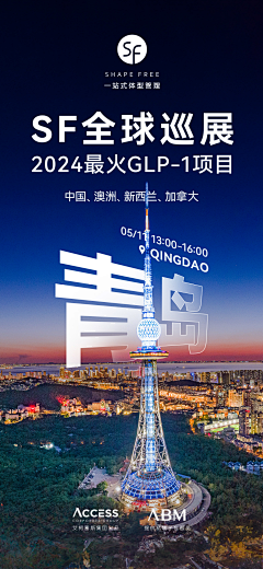 東風研究院采集到SF线下招商会城市海报