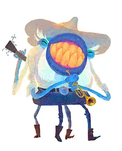 【人物角色设定图集下载】-卡通插画风格绘画插画