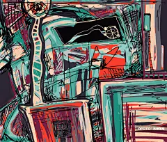 毕加索风格艺术立体主义抽象涂鸦艺术249011512 :  