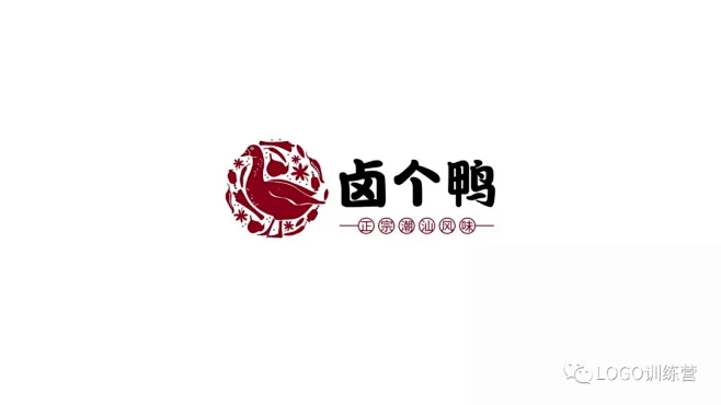 卤个鸭（卤味食品）图片_ logo 图标 招牌图片素材-花瓣网