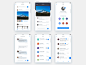 Neighbourhood app - Concept mobile app design tabs groups comments feeds chat neighbourhood social ui ux design