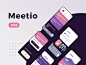 Meetio free ui kit 2