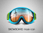 Snowboard-mask-icon