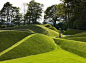 "Cells of Life" by Charles Jencks at Jupiter Artland, Edinburgh, Scotland