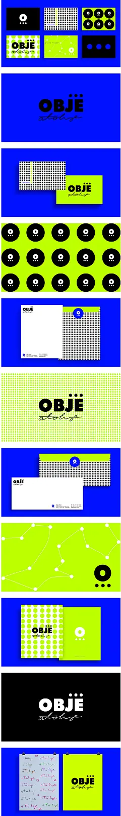 OBJE AT LYE #Logo# #色彩# #字体#品牌设计#vi设计#辅助图形#平面设计