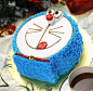 来一个重磅的哆啦A梦蛋糕，吃货们快来分了它！