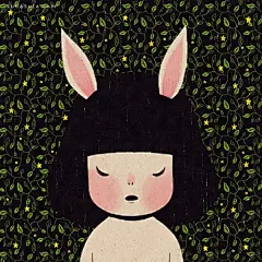 구리미(goorimi207) 可爱清新的儿童插画 韩国 简约 猫 漫画 浪漫 女生 喵星人 可爱 儿童插画 