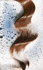 Hair care shampooing : Still photography