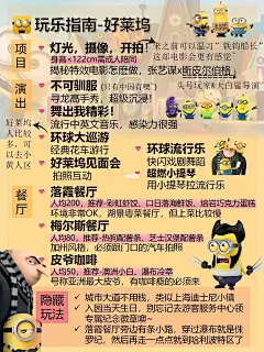 必看❗️北京环球影城攻略*干货+隐藏玩法