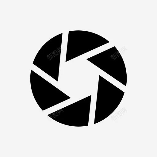 光圈瞳孔摄影图标 镜头 icon 标识 标志 UI图标 设计图片 免费下载 页面网页 平面电商 创意素材-花瓣网