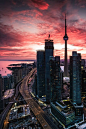 Toronto, Canada Live just a few hours away but never been except to airport on a linked flight