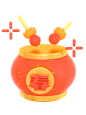 新年喜庆手绘剪纸插画元素