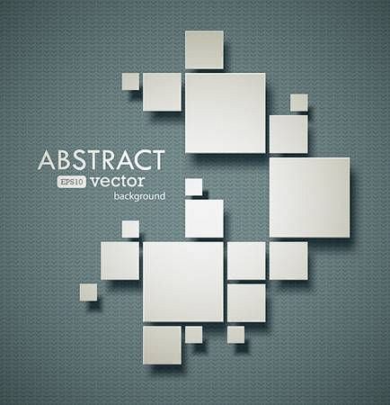 Abstract squares bac...