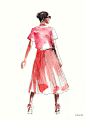 Fashion Illustartion : kasiq fashion illustration series