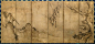 Gibbons, Muromachi period (1392–1573)  Sesson Shukei (Japanese, 1504–1589?)  Japan  Pair of six-panel screens; ink on paper