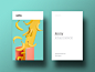 Ueno Rebrand : Business cards #3