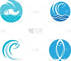 模板,品牌名称,鱼类,图标,折纸工艺,野生动物,食品,水生动植物,绘制,剪影