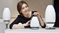 Samsung's new 360-degree speakers look like friendly robots : A week ahead of CES 2015, Samsung has given us a glimpse of two new pill-shaped speakers it'll show off at the event. The speakers, which resemble a sleek cross between Eve from Wall-E and a Po