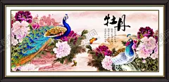中式牡丹孔雀图 【酷图网】奢华孔雀图,横版装饰画,中式孔雀牡丹,高清孔雀,孔雀装饰画,牡丹装饰画,孔雀,孔雀开屏,牡丹,牡丹花,花好月圆,无框装饰画,有框装饰画,国色天香,花开富贵,壁画,背景墙,无框画,有框画,文化墙,床头装饰画,沙发装饰画,客厅装饰画,电视装饰画,墙贴画,晶瓷画,墙纸,壁纸,中式装饰画,家和万事兴