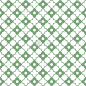单色绿色几何无缝图案。复古瓷砖背景线网格。复古风格的经典纹理墙纸和织物印花设计