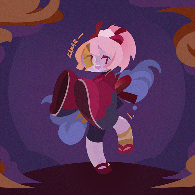 KDA Ahri fanart, kak...