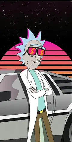 美漫巨头#瑞克和莫蒂 #壁纸 - 小红书