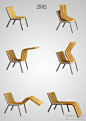 #乐孜轻办公#【创意座椅】这款木椅的折叠张开方式与普通的折叠椅有所不同，普通的只是节约了占地空间便于储藏而已。而这款木椅展开后又增加了一个功能，没错，就是躺椅。座椅与躺椅的巧妙结合。既不占用空间，折叠展开的时候也相当方便。更多内容欢迎关注微信：lozqbg