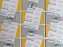 Martyna W?dzicka 设计室 2013年身份名片设计-古田路9号-品牌创意/版权保护平台