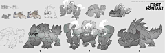 爱睡得小胖采集到{游戏系列}IGG FF(场景,角色,UI)