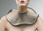 Mushroom necklace -  Harvey Nichols #contemporary #jewelry领子  香菇 衣领@北坤人素材