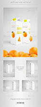 Orange Juice MockUp #box #food下载：https：//graphicriver.net/item/orange-juice-mockup/8815716？ref = pxcr