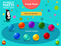 Marble Math : Math App for little kids. Counting marbles!