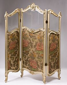 Antique French scree...