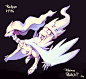 Reshiram by *purplekecleon on deviantART