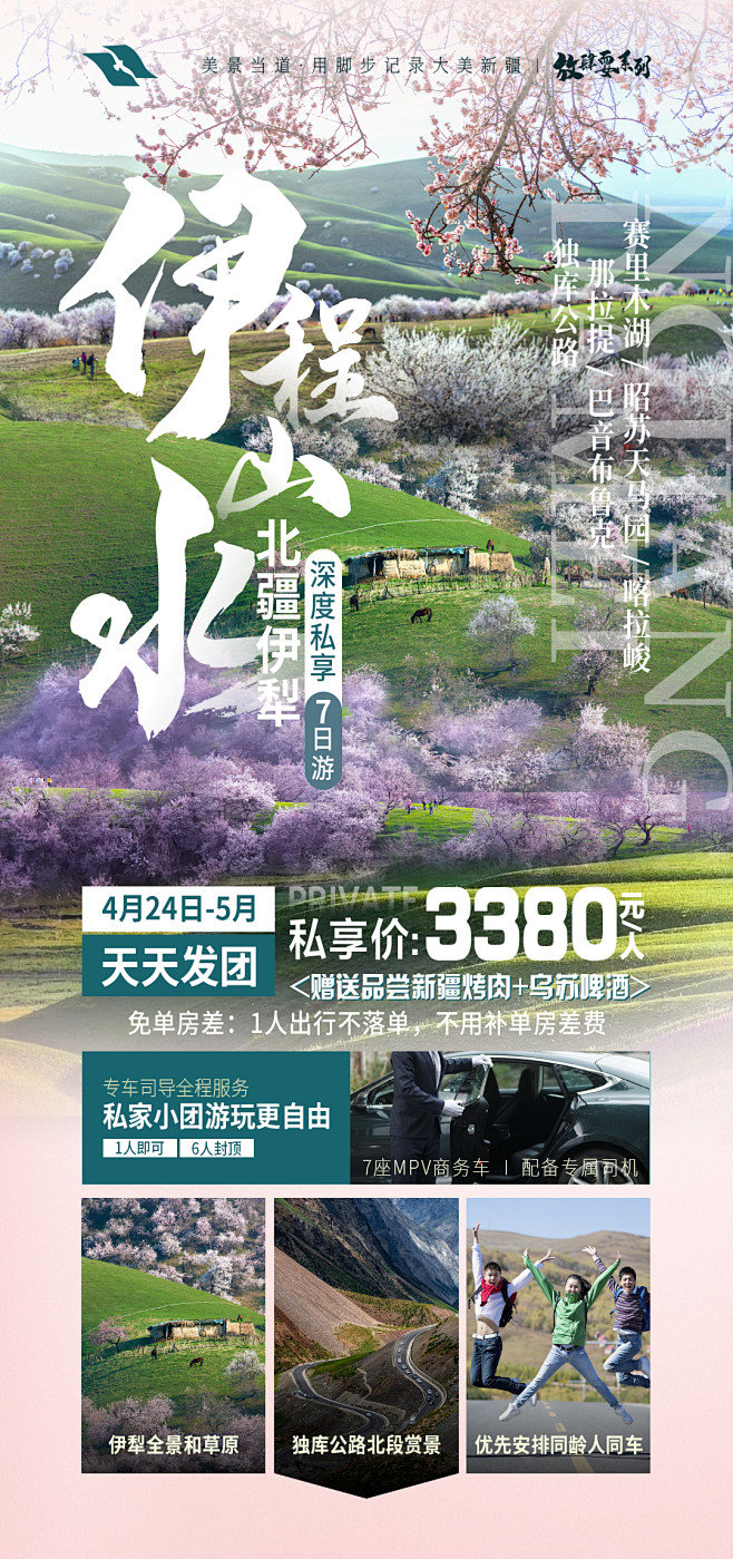 新疆 伊犁 杏花 旅游