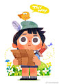 ☂  From：Americart

小众绘本漫画书店超话 儿童插画超话