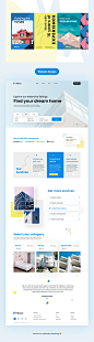 Real Estate / Property- Logo I Branding I Landing page design by Jabel  App, Website Designer on Dribbble