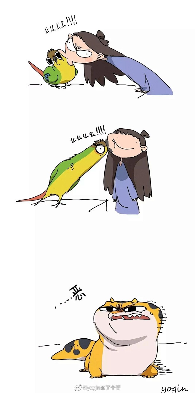 近期的神烦鸟漫画合集... - @yog...