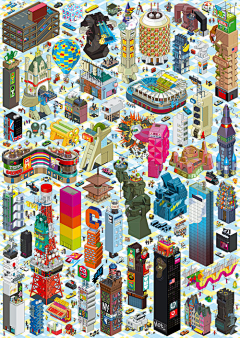 Liwenxuang采集到40 Examples Of Eye Popping Pixel