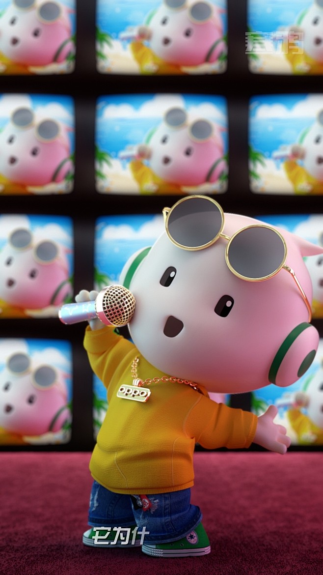 oppo网绿小欧r11s推广mv三维动画影视寒鸦文化原创作品站1