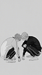 #19天#一组黑白壁纸，草鸡心水 有爱自取 tum：bieru ​​​​