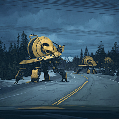 DantE-htj采集到Simon Stålenhag.