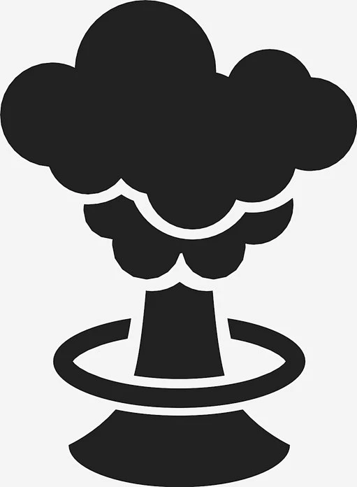蘑菇云原子弹爆炸图标_88ICON https://88icon.com 蘑菇云 原子弹 爆炸 核弹 核爆炸 有毒 战争-花瓣网