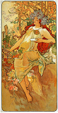 Poster for Victorien Sardou`s Gismonda starring Sarah Bernhardt at the Théâtre de la Renaissance in Paris, 1894 - 慕夏 - WikiArt.org