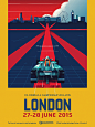 Formula E Championship Posters : I worked on the the illustrations for the Qualcomm Posters of the FIA Formula E Championship 2014-2015. The design direction was to use the country’s flag as the starting point for each poster. The flag elements are presen