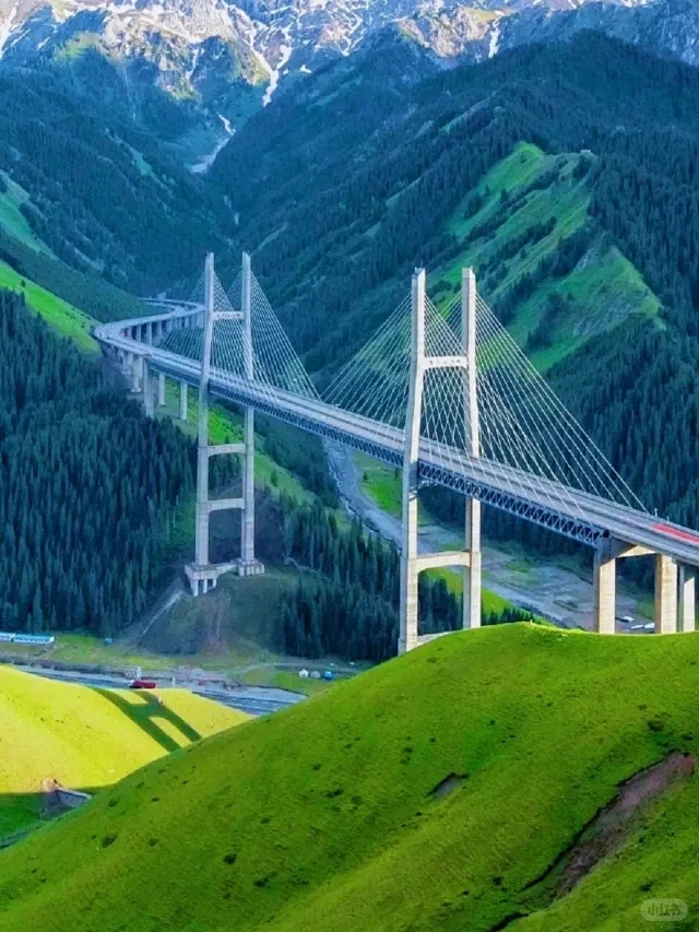 果子沟大桥观景台 - 小红书搜索图片_新疆图片素材-花瓣网